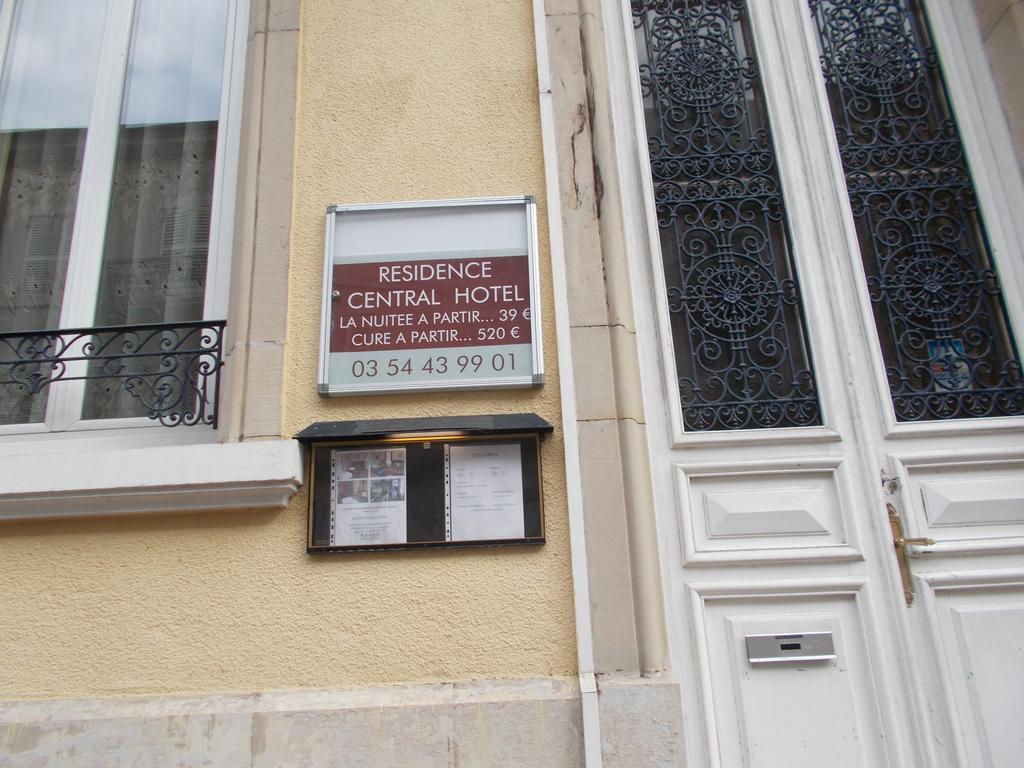 Residence Central Hotel Plombières-les-Bains Eksteriør billede